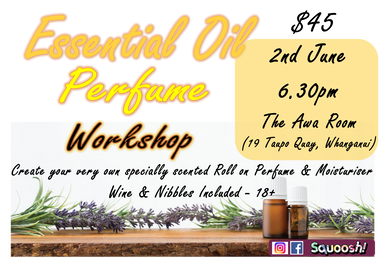 Essential Oil Perfume Workshop