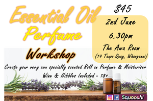 Essential Oil Perfume Workshop