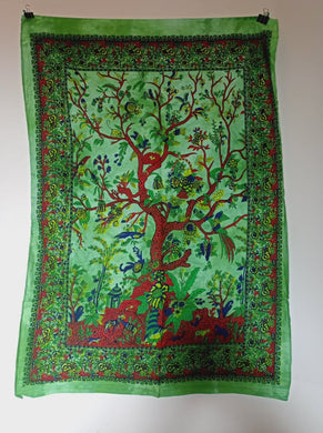 Green Forest Tapestry