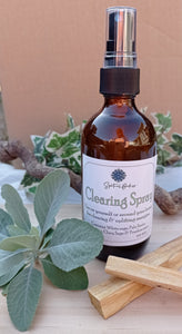 Whit Sage and Palo Santo Clearing Spray