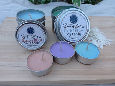 Scented Soy Tin Travel Candles