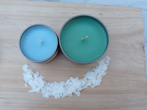 Scented Soy Tin Travel Candles