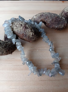 Labradorite Crystal Chip Bracelet