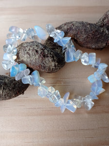 Opalite Crystal Chip Bracelet