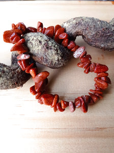 Goldstone Crystal Chip Bracelet