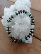 Hematite & Russian Turquoise Bracelet