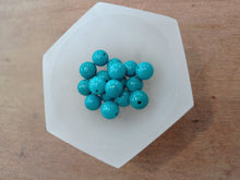 Blue Howlite crystal beads