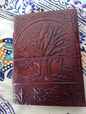 Leather Journal- Tree of Life