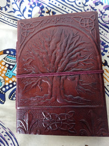 Leather Journal- Tree of Life