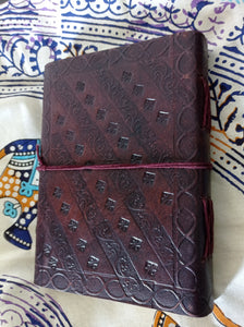 Leather Journal- Green Man
