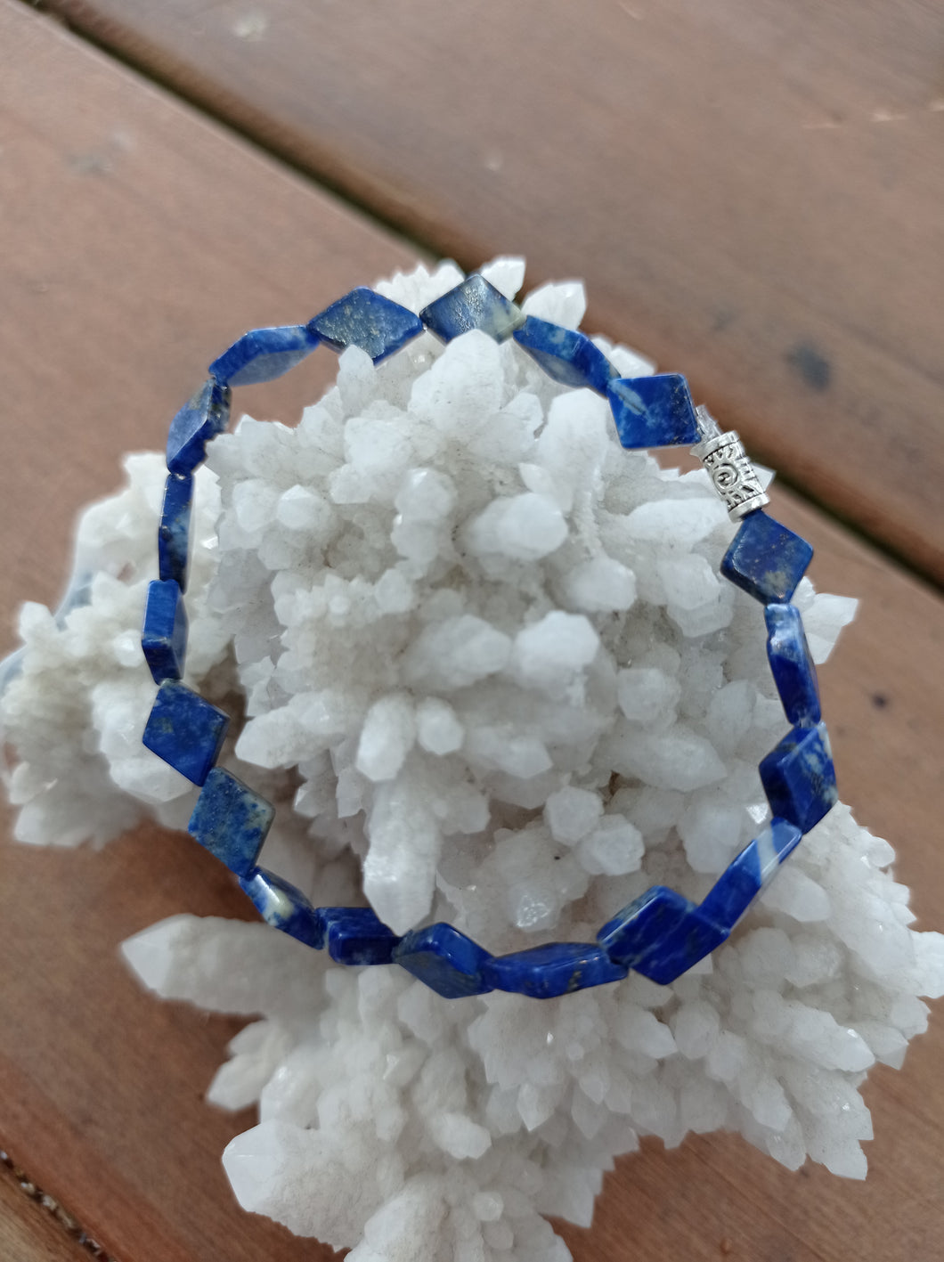 Lapis Diamond Bracelet