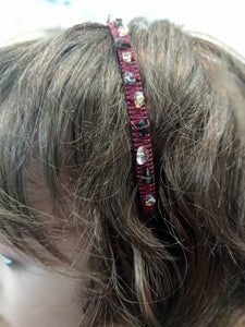 Crystal Macrame Headbands
