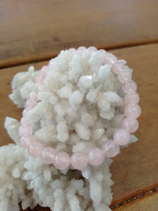 Rose Quartz 6mm Bracelet